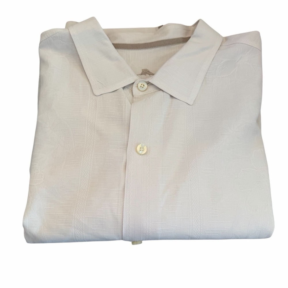Tommy Bahama Cream Button Down Shirt